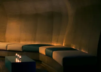 Lounge aboard the M/S Le Fayan Nile Cruise Nile cruise